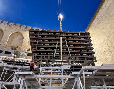 Installations scéniques du Palais des Papes